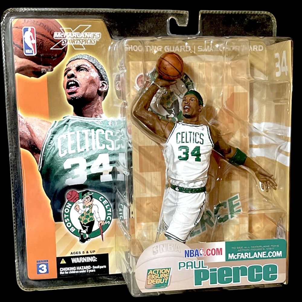2003 McFarlane NBA Series 3 PAUL PIERCE Boston Celtics Chase Variant Figure